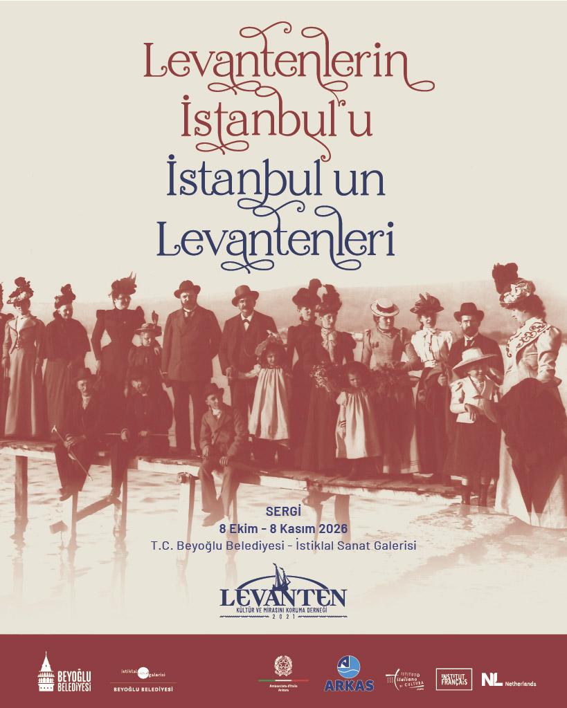 Levantenlerin İstanbul’u, İstanbul’un Levantenleri sergi afişi